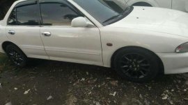 94 White Mitsubishi Lancer hot dog Glxi for sale
