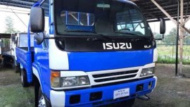 Isuzu Elf 4x4 Dropside 14ft Blue Truck For Sale 