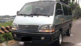 Fresh 1997 Toyota Hiace Van MT Silver For Sale 