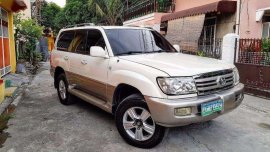 Toyota Landcruiser LC100 VXR 4X4 White For Sale 