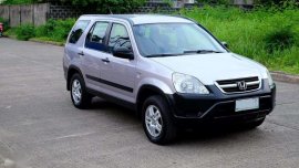2003 Honda CRV 4x2 AT Silver For Sale 