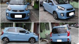 KIA PICANTO EX 2016 blue for sale