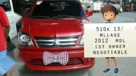 Mitsubishi Adventure GLX SE 2012 Red SUV For Sale 