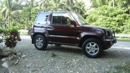 Mitsubishi Pajero Jr 2010 MT Red SUV For Sale 