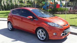 Fresh 2012 Ford Fiesta S AT Orange For Sale 