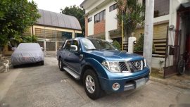 Nissan Frontier Navara 2008 AT Blue For Sale 