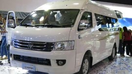 For sale 2017 Foton View Traveller 16 str. 98k all-in low d.p christmas promo