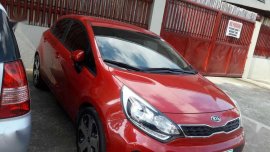 Kia Rio Hatchback 2012 AT Red For Sale 