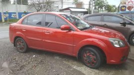 Kia Rio EX 2010 Automatic Red For Sale 