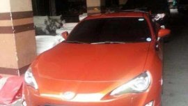 Toyota 86 Aero 2013 AT Orange Coupe For Sale 