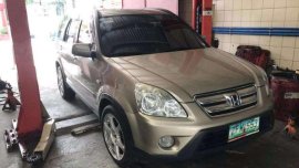 Honda CRV 2006 Gen 2.5 AT Golden For Sale 