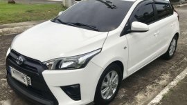 Toyota Yaris 1.3E AT 2016 White HB For Sale 