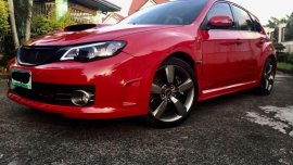 Subaru Impreza Wrx Sti 2009 MT Red For Sale 