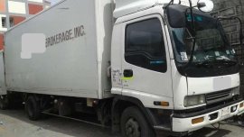 97 Isuzu Forward Reefer Van 6W 6HH1 for sale