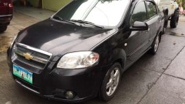 2012 Chevrolet Aveo LT 1.6 AT Black For Sale 