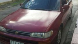 1994 Toyota Corolla Gli MT Red For Sale 