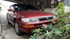 Toyota Corolla GLi 1994 MT Red Sedan For Sale 