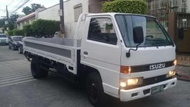 Isuzu ELF Dropside NKR 14ft White For Sale 