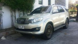 2014 Toyota Fortuner for sale