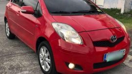 Toyota Yaris 1.5 G HATCHBACK 2011 AT Red For Sale 