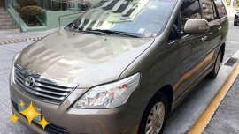 2012 Toyota Innova Diesel Brown SUV For Sale 