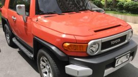 Toyota FJ Cruiser 4.0L AT 2014 Orange For Sale 