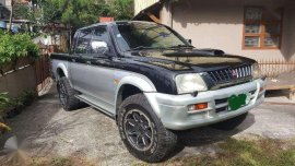 2001 Mitsubishi L200 Strada 4x4 Black For Sale 