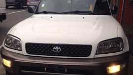 1999 Toyota RAV4 Manual White SUV For Sale 