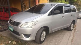 Toyota Innova E 2013 DIESEL Silver For Sale 