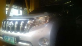 2014 Toyota Prado Diesel Silver SUV For Sale 