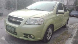 Chevrolet Aveo Lt Vgis 2006 AT Green For Sale 