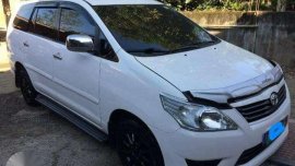 Toyota Innova J 2013 Diesel White For Sale 