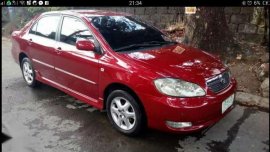 2004 Toyota Corolla Altis G AT Red For Sale 