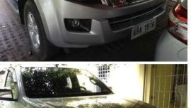 Isuzu DMAX 2014 MT Silver Pickup For Sale 