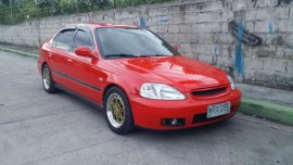 Honda Civic 1999 Vti Matic Red For Sale 