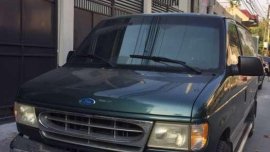 1998 Ford E150 E350 V8 Diesel Green For Sale 