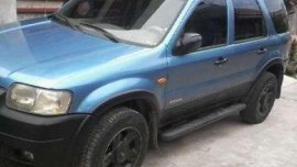 Ford Escape manual 2002 model for sale