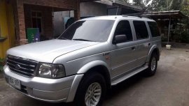 Ford Everest 2004 model manual for sale