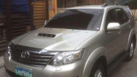 For sale Toyota Fortuner V 2014 at diesel