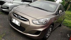 Hyundai Accent GL Bronze 2014 MT Sedan For Sale 