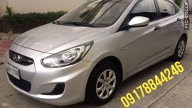 2014 Hyundai Accent Automatic Silver For Sale 