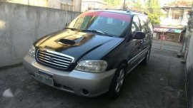 Kia Sedona Carnival 2002 MT Black For Sale 