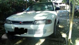 1996 Mitsubishi Lancer white for sale