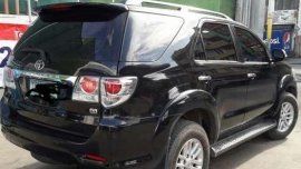 Toyota Fortuner 2012 Manual Black For Sale 