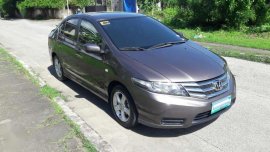 2012 Honda City Manual Brown Sedan For Sale 