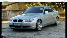 2005 BMW 520i Automatic Silver Sedan For Sale 