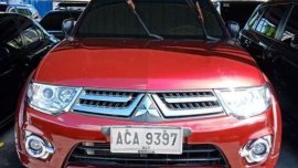 2014 Mitsubishi Montero Sport Gls V AT Red For Sale 