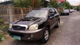 Hyundai Santa Fe 2008 AT Black For Sale 