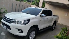 Fresh Toyota Hilux G AT 2016 White For Sale 