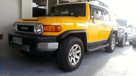 2014 Toyota FJ Cruiser Yellow for sale